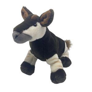 Wild Republic Cuddlekins Okapi 12" Zebra Stripe Plush Stuffed Animal Toy